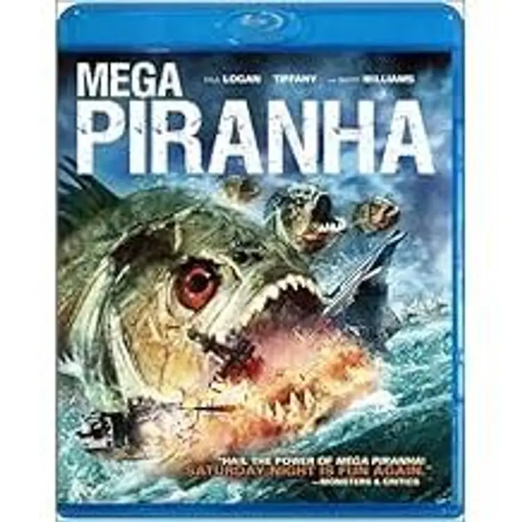 Mega Piranha Blu-ray New Sealed