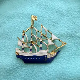 Ship Brooch