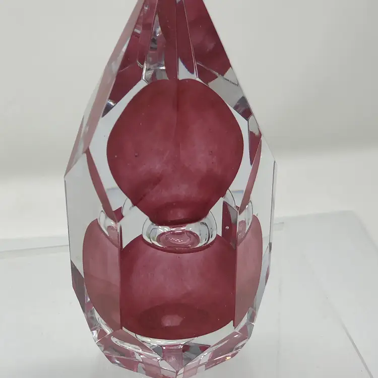 Wedgwood Galaxy Faceted Bubble Paperweight