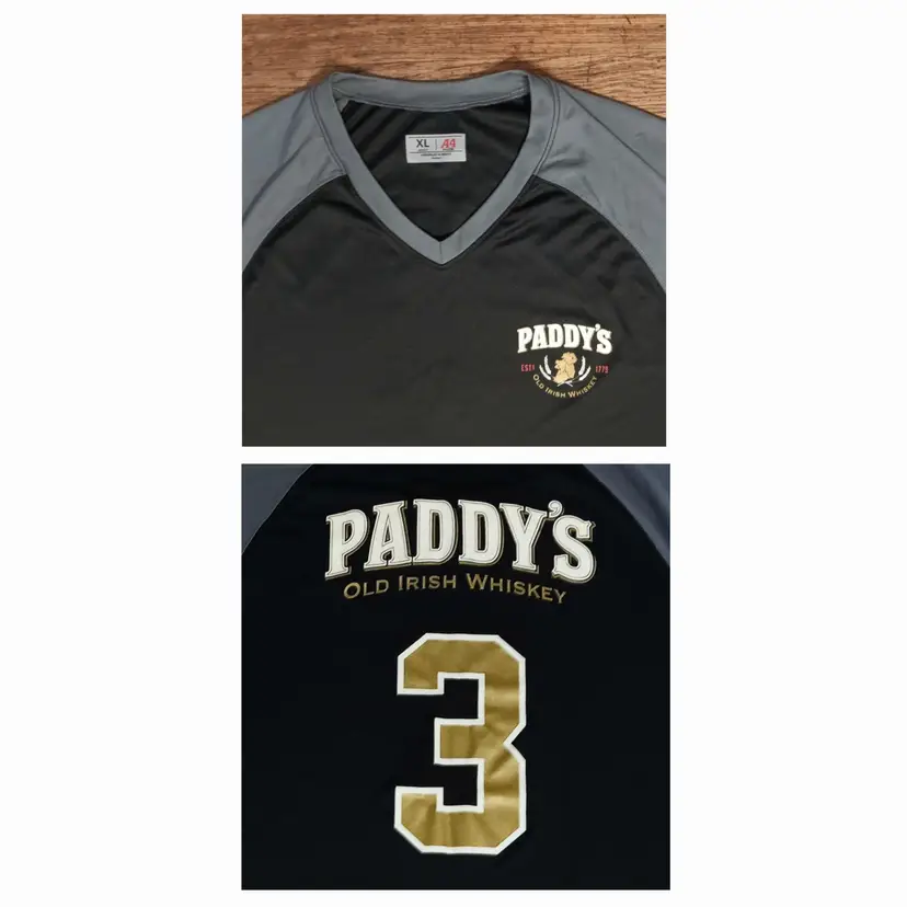 Paddys Old Irish Whiskey Jersey XL whisky shirt alcohol beer promo advertising