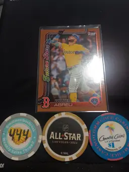 2025 Topps Wilyer Abreu Gold /2025 - Boston Red Sox