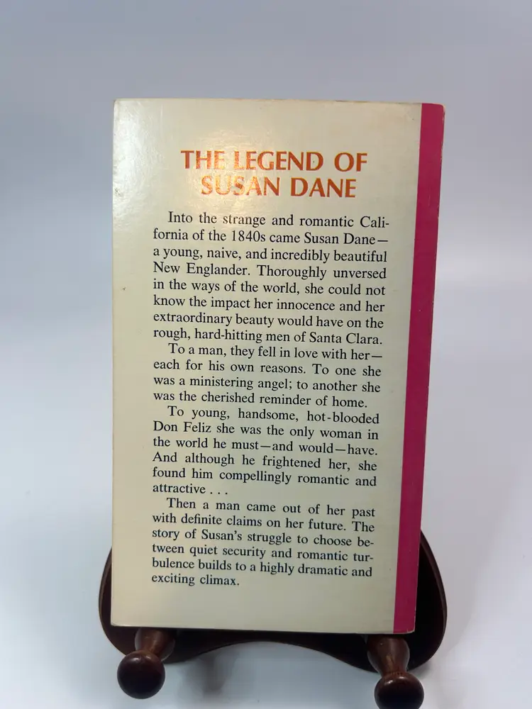 Vintage 'The Legend of Susan Dane' by Ruth Comfort Mitchell Paperback Ace Star 1960s/70s