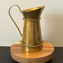 Vintage Brass Pitcher