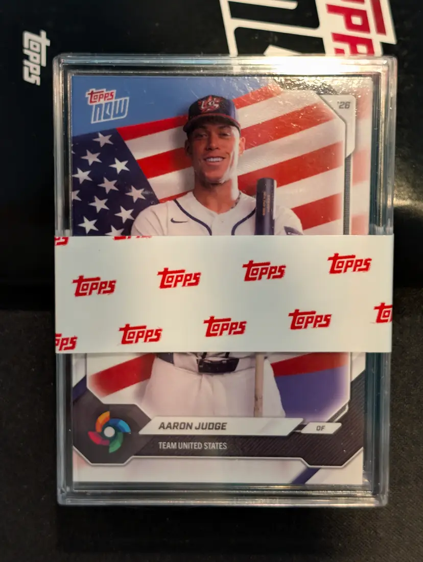 2026 Topps Now Team USA World Baseball Classic Set - No Parallel - Fast Shipping