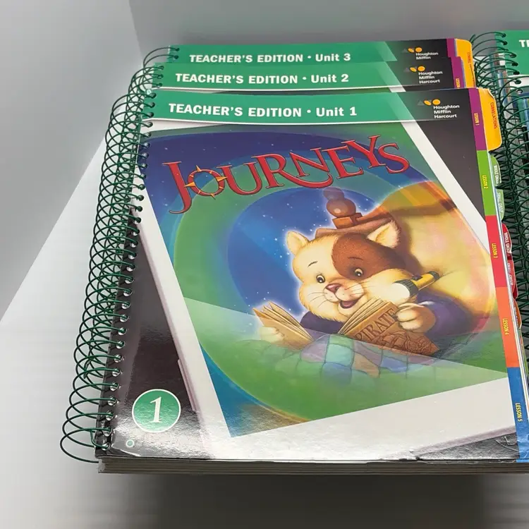 2017 Journeys Houghton Mifflin Grade 1 Teacher’s Edition Units 1-6