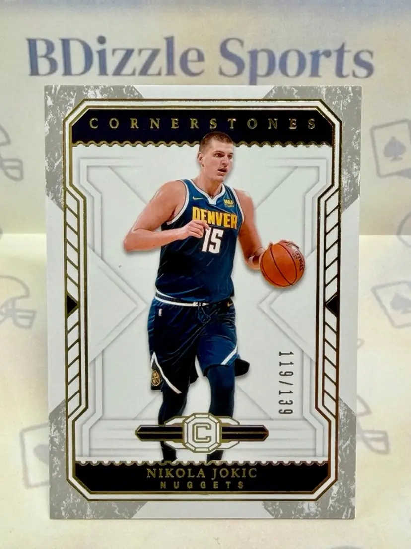 2018-19 Panini Cornerstones Nikola Jokic #117 SN139