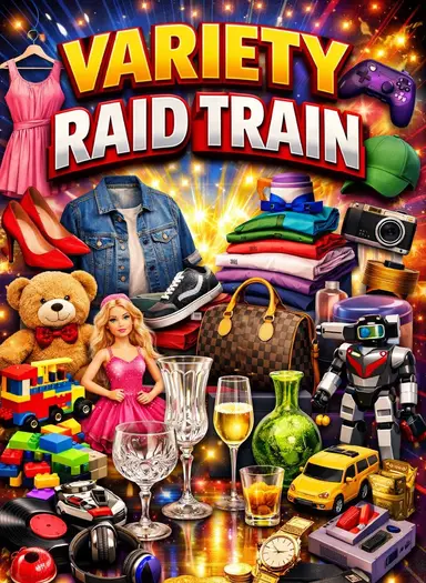 Come Get A Variety Of Items Raid Train 