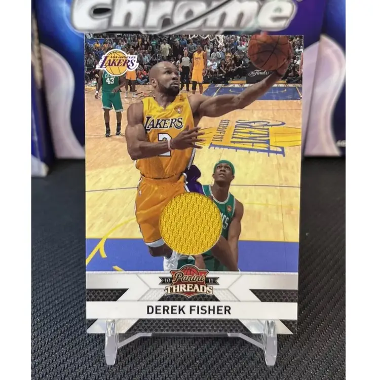 2010-11 Panini Threads - Jerseys #130 Derek Fisher /399