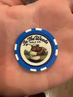 #04 Limited In The Weeds Ball Marker