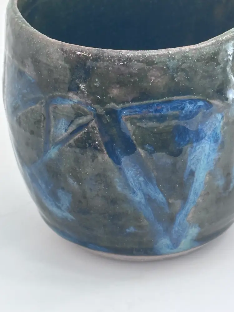 Studio Art Pottery Mug Signed 