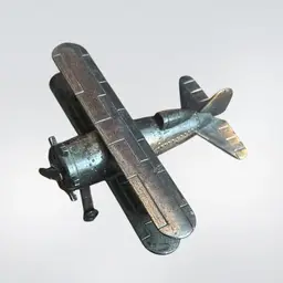 Metal Plane Pencil Sharpener
