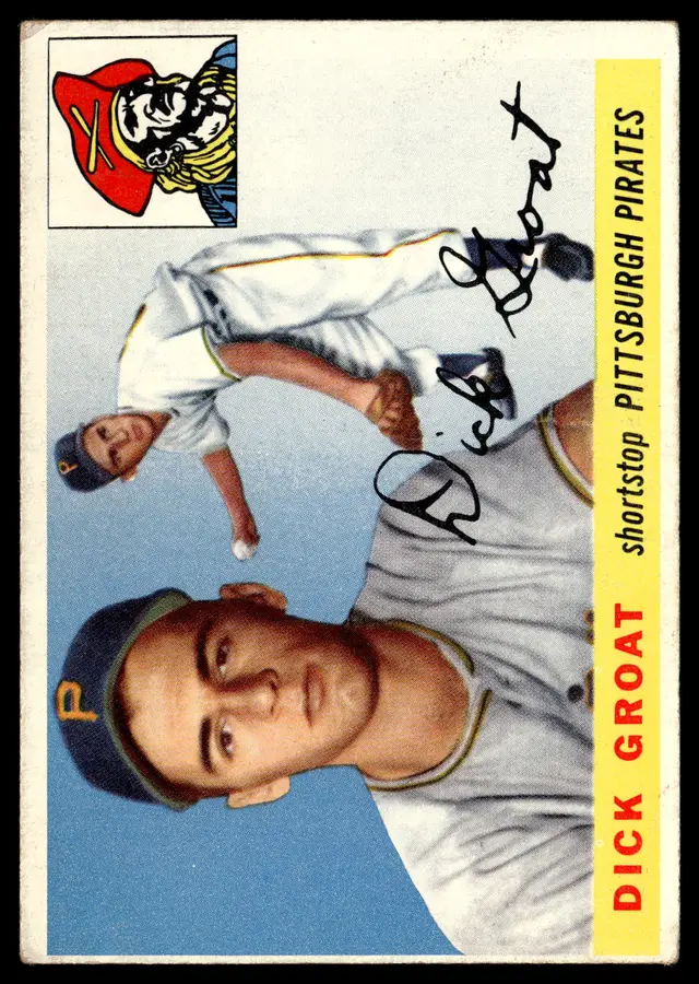 #159 Dick Groat 1955 Topps #26 *LIVE AUCTION*