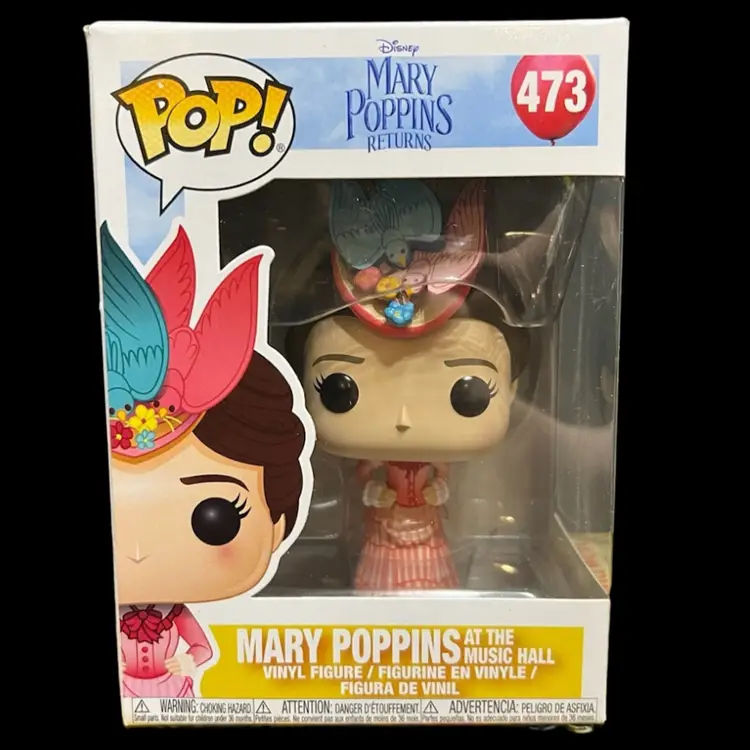 Funko Pop! Disney - Mary Poppins At The Music Hall (Pink Dress) #473 (BIN)