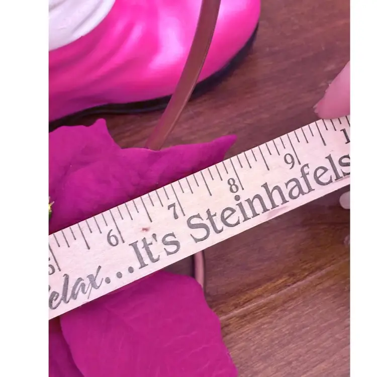 Clip On Red Poinsettias 8 Inch Flower