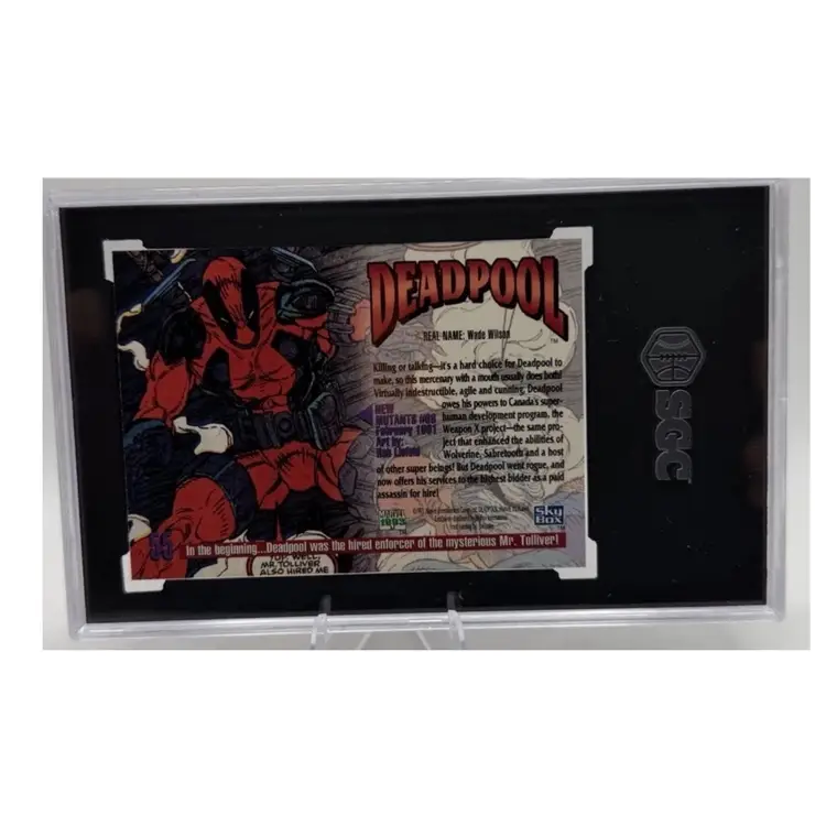 1993 Skybox Marvel Masterpieces - DEADPOOL - #55 - SGC 9