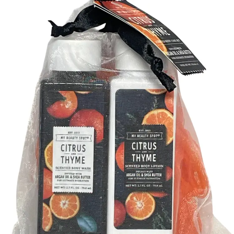 Citrus Thyme Body Wash & Lotion