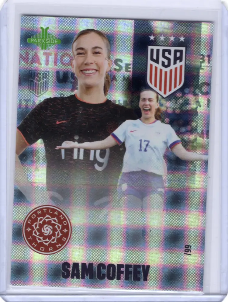2025 Parkside Club & Country Sam Coffey Laser Grid Foil