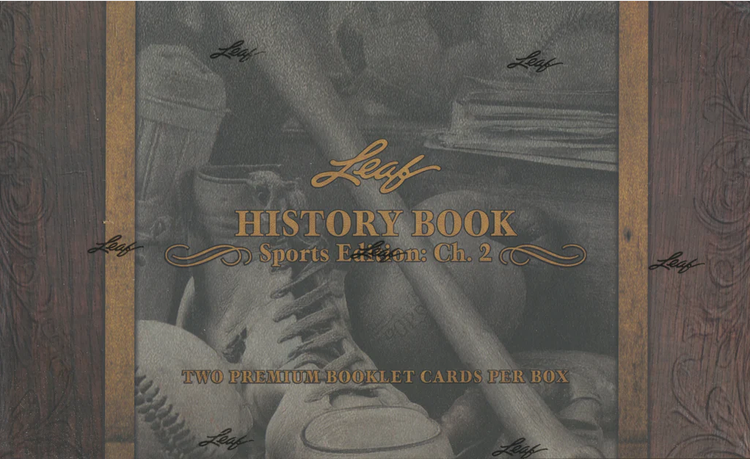2025 Leaf History Book Sports Edition: Chapter 2 (Live Rip/Ship)