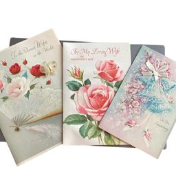 Lot Of 4 Vintage Miscellaneous “Wife” Cards