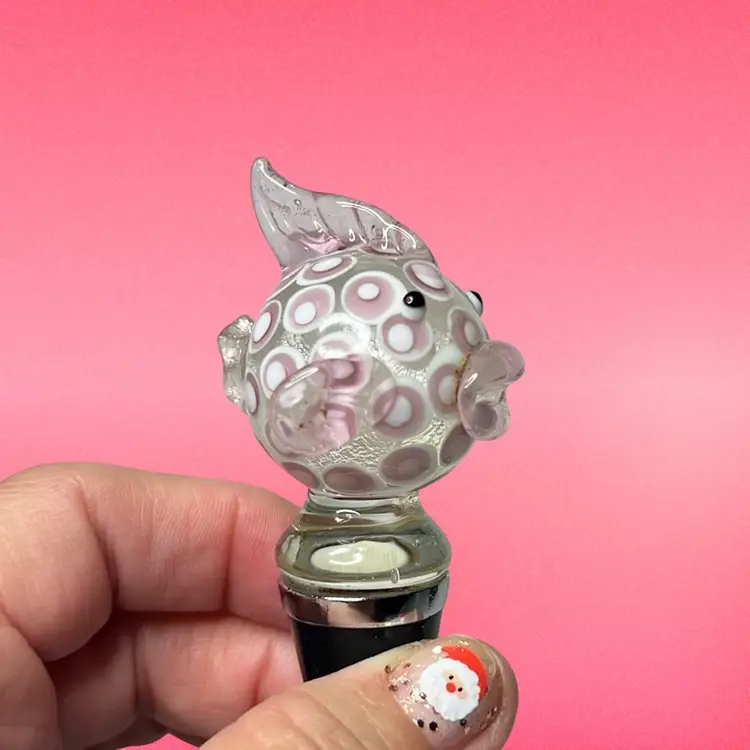 Holiday Time Wine Bottle Stoppers. Buyers Choice $ 4.00