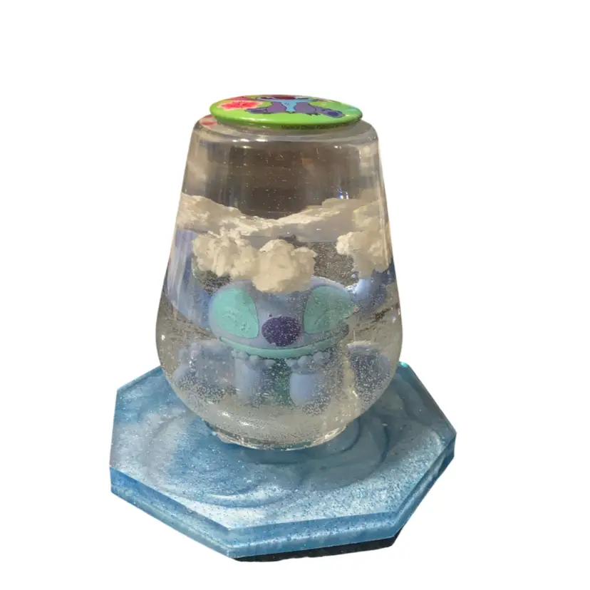 Dreamy Stitch Character Unique Paperweight Handmade