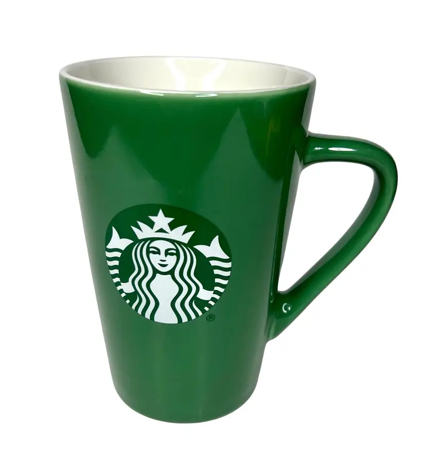 Starbucks Green Ceramic Coffee Tea Mug 2021 Cup 12oz