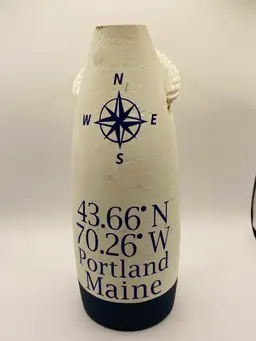 Portland, Maine Wooden Buoy