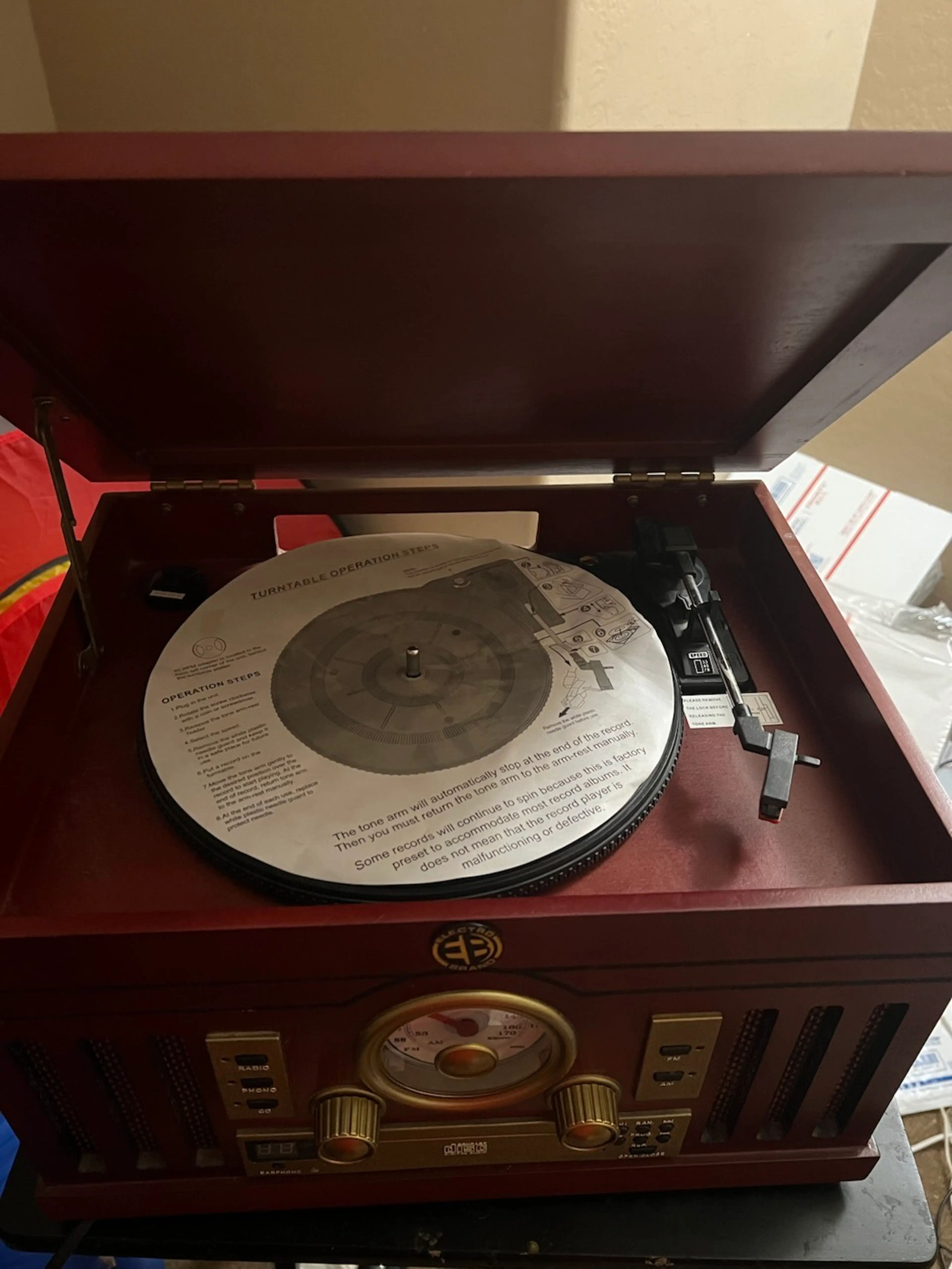 Record And Cd Player