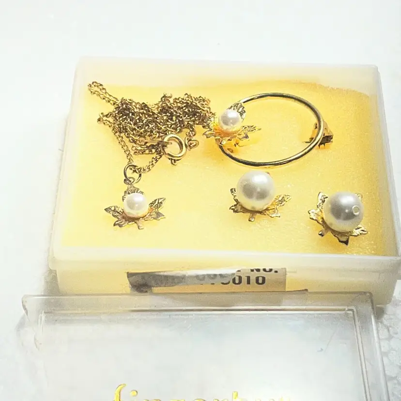 Vintage Fingerhut Jewelry Set