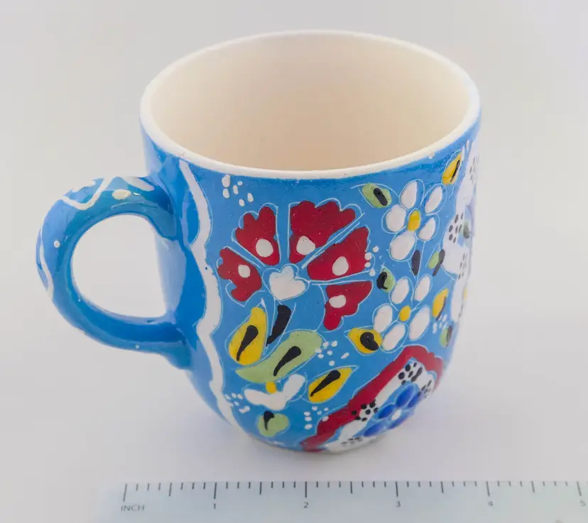 Aydin El Sanatlari Turkish Hand painted Ceramic coffee/tea mug