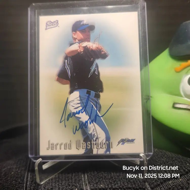 1997 Best Auto - Jarrod Washburn Los Angeles Angels