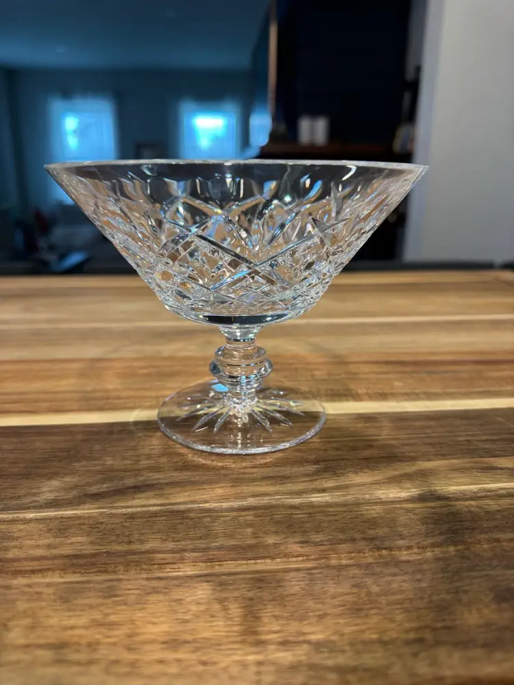 Waterford Crystal Lismore Footed Compote Candy Dish