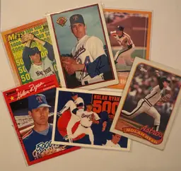 Nolan Ryan 6 Card Lot