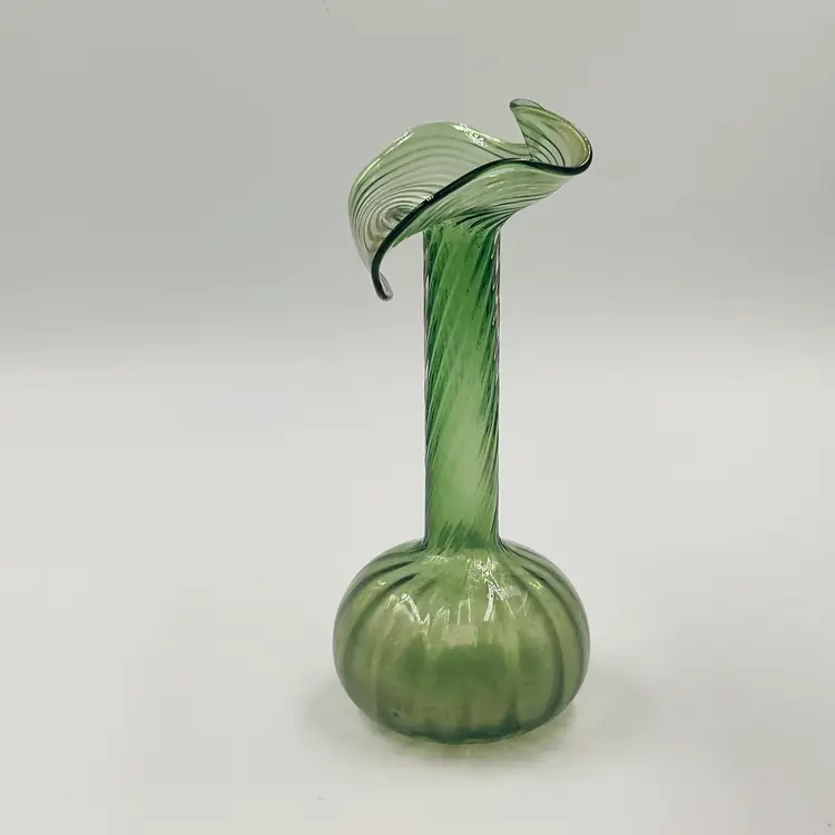 Moody Forest Fairy Meets Italian Art Glass Jack In The Pulpit