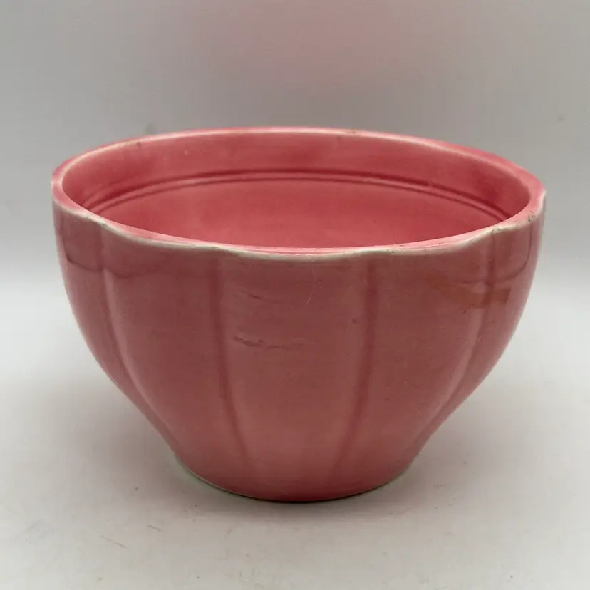 Vtg Pedalware Pink W.S. George Cereal Salad Soup Bowl 2578