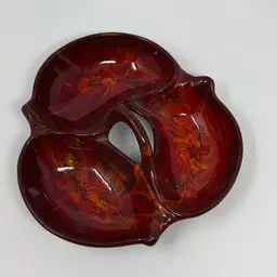 Vintage MCM 3 Section Dish