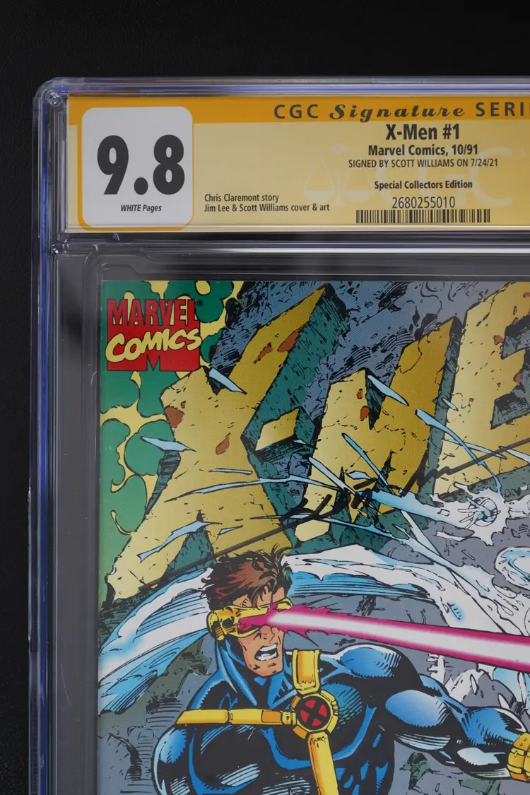 X-Men #1 CGC SS 9.8 Gatefold Special Edition Cover Signed by Scott Williams