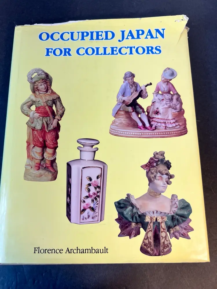 Occupied Japan For Collectors 1992 Vintage Hardcover Research Identification