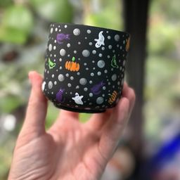 2.5 inch Ghost, Cat, Bats, Pumpkins
