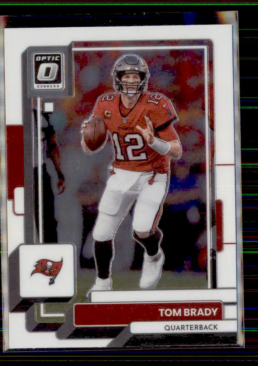 Tom Brady 2022 Donruss Optic #183 - Tampa Bay Buccaneers - (130-211)