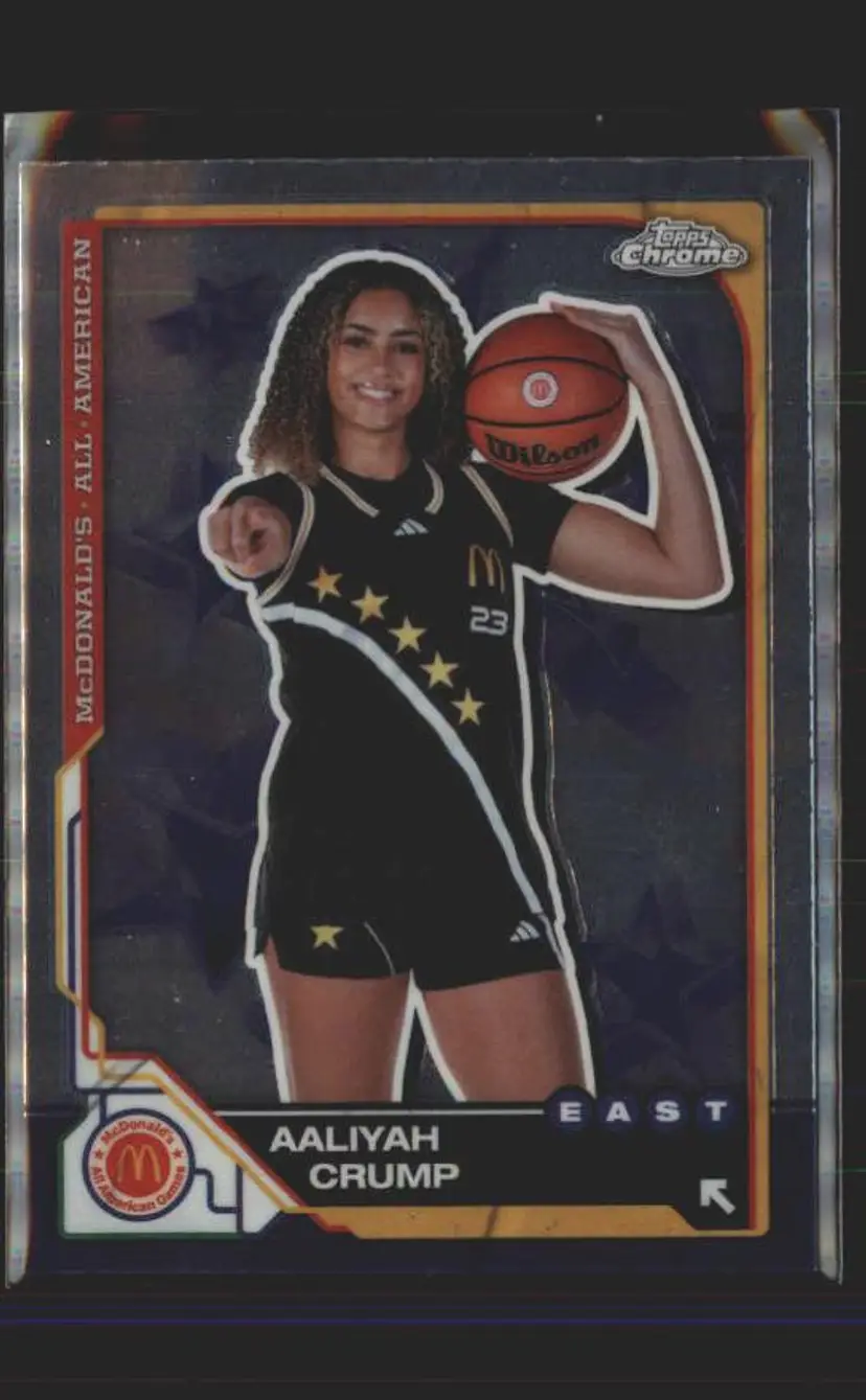 2025 Topps Chrome McDonald's All American #16 Aaliyah Crump - (141)