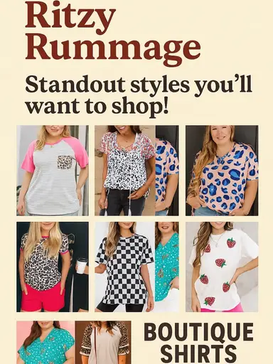 Boutique Shirts And more Pop Up!