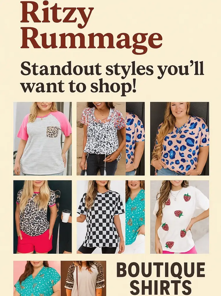 Boutique Shirts And more Pop Up!