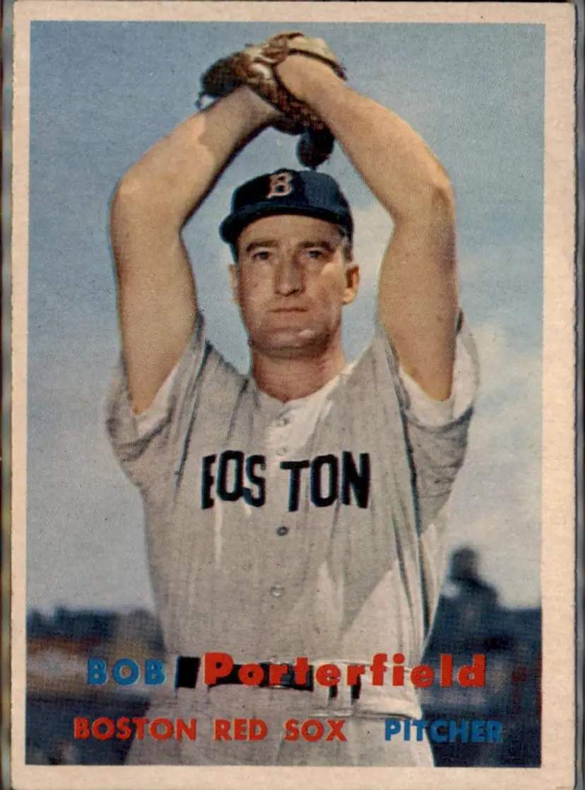 1957 Topps #118 Bob Porterfield - ( pk1 ) - Boston Red Sox