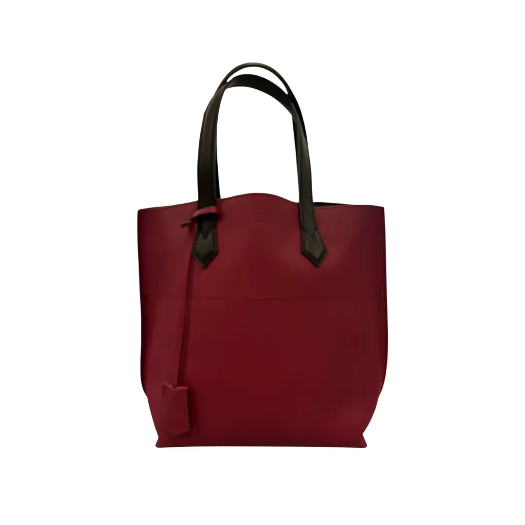 Fendi All In Burgundy Tote