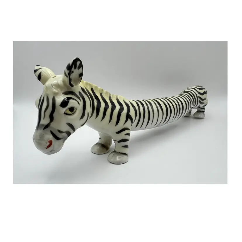 Vintage Zebra Two In One Salt And Pepper Shaker