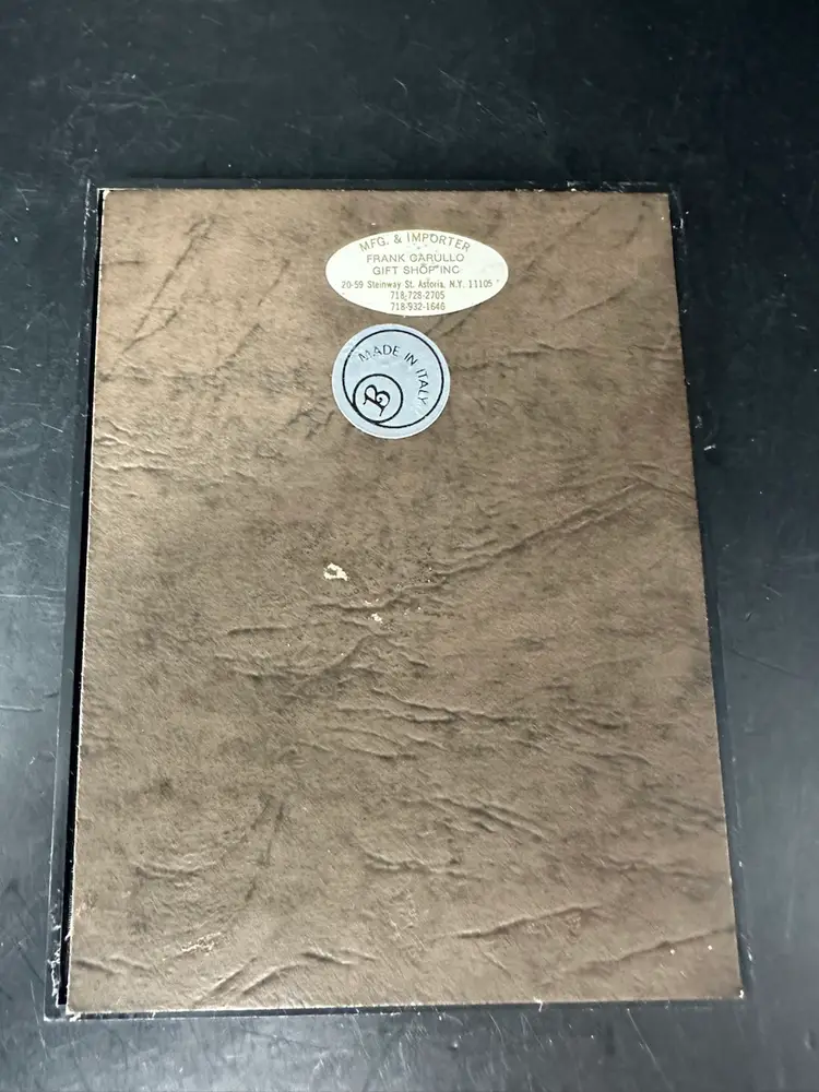 Bas relief plaque Angel girl with lamb Italian