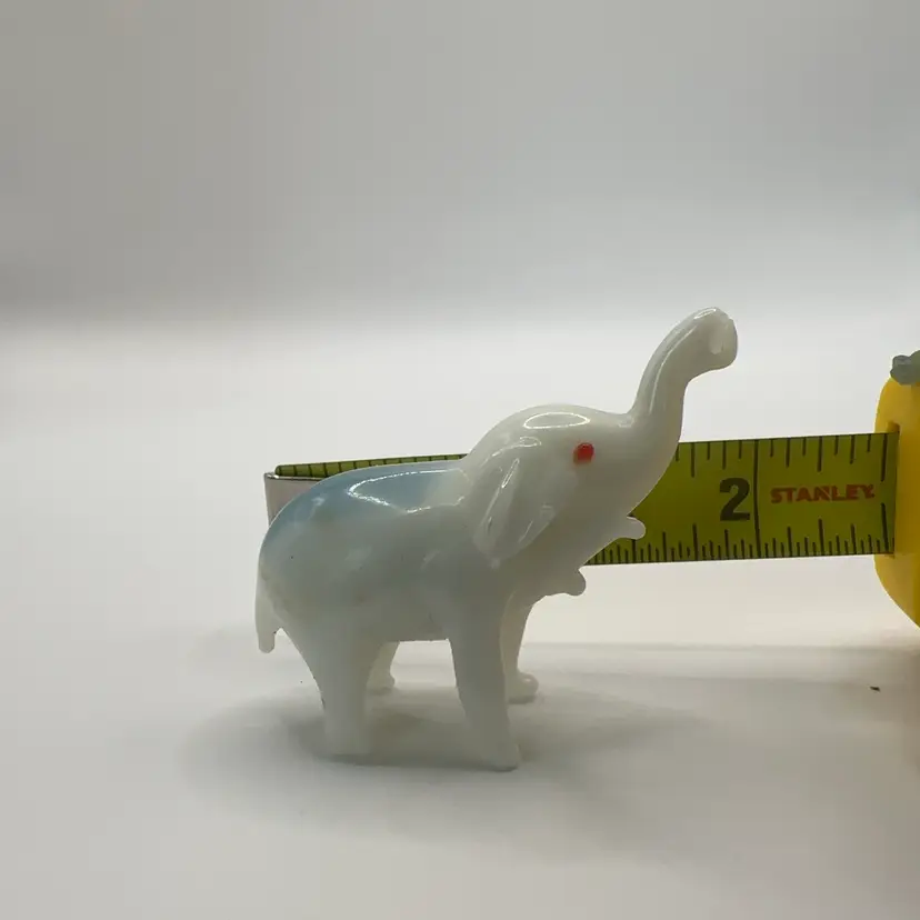 Milk Glass Elephant