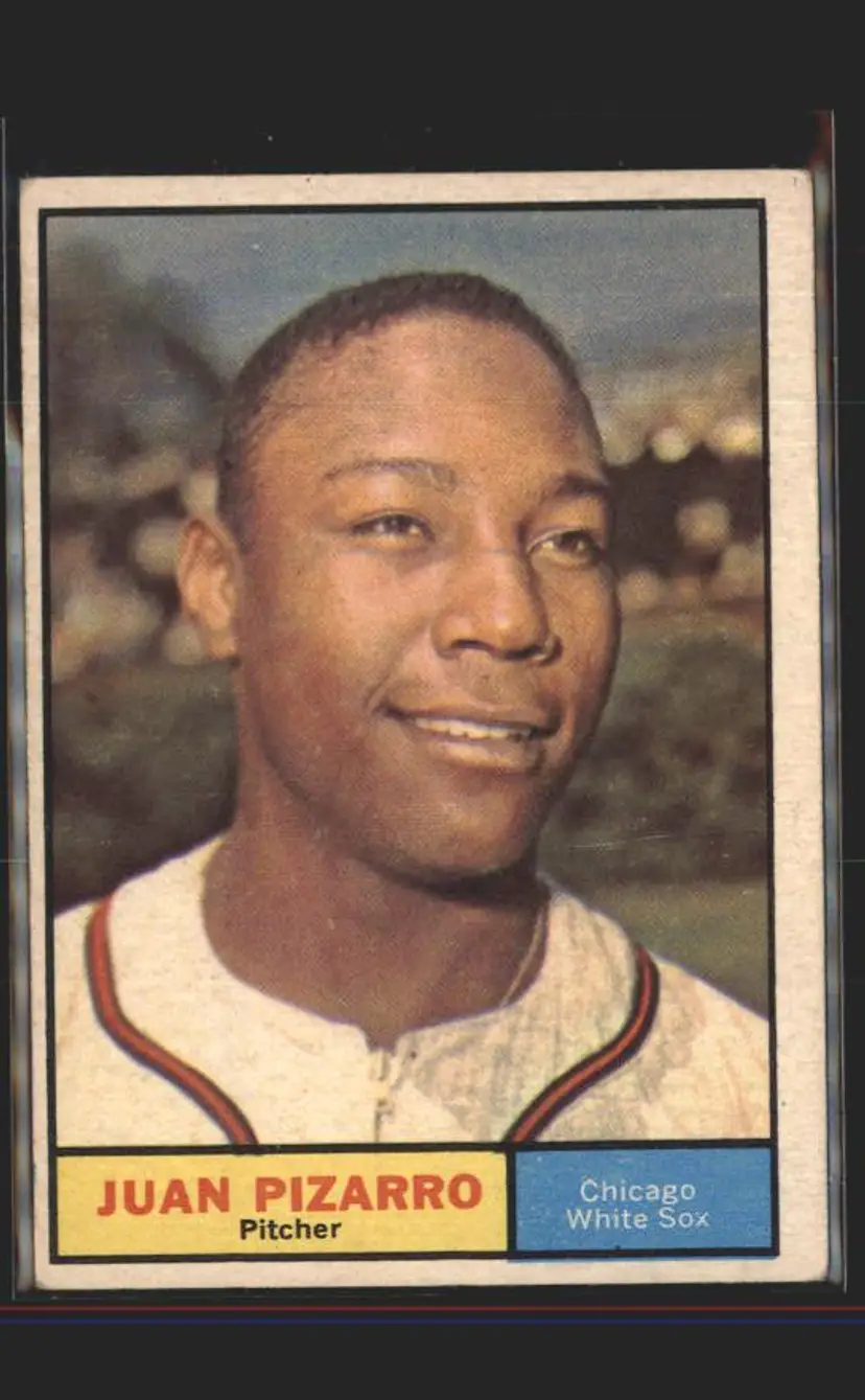 1961 Topps #227 Juan Pizarro - (137) - Chicago White Sox