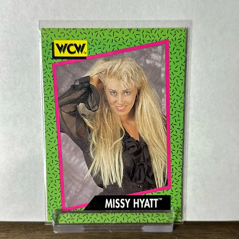 Missy Hyatt WCW Card